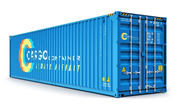 Heavy 40 ft cargo container — Stock Photo, Image