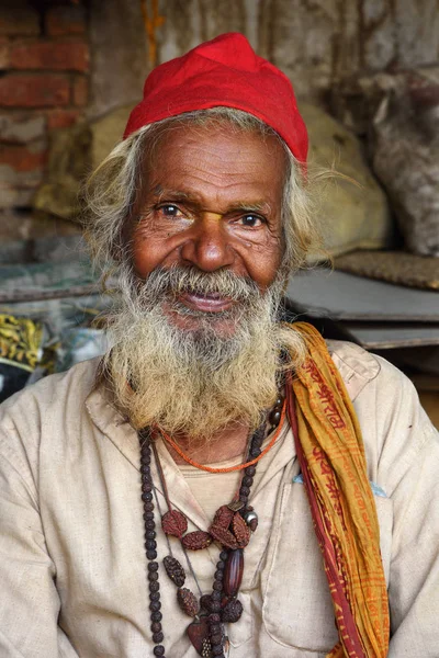 Holy Sadhu men — Stock Photo, Image