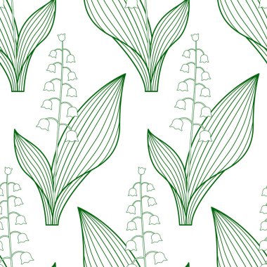 Lily vadi kontur deseni