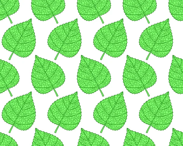 植物の葉のパターン — ストックベクタ