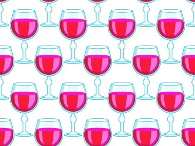 Uzun boylu kadehinin seamless modeli