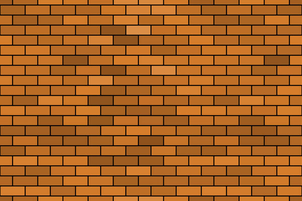 Brick wall seamless pattern