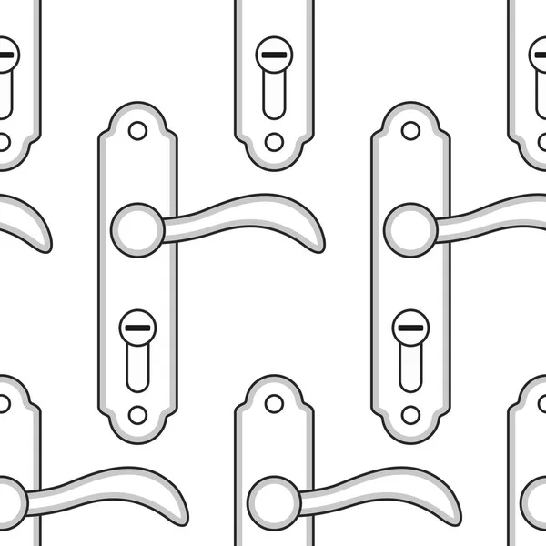 Modello maniglia porta — Vettoriale Stock