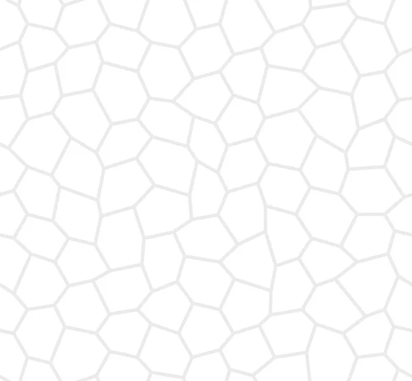 Pokřivené hexagon bílá vzor — Stockový vektor