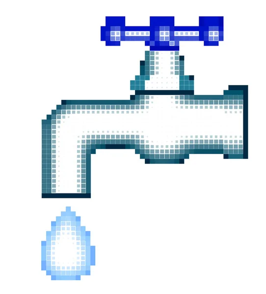 Значок водопровідної води — стоковий вектор