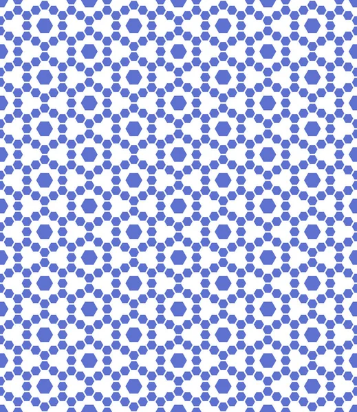 Ornement hexagonal abstrait — Image vectorielle