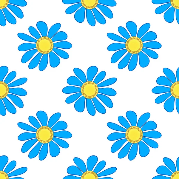 soyut çiçek deseni