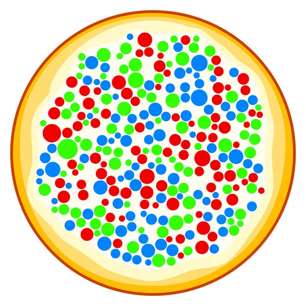 Illustration d'icône de cookie — Image vectorielle