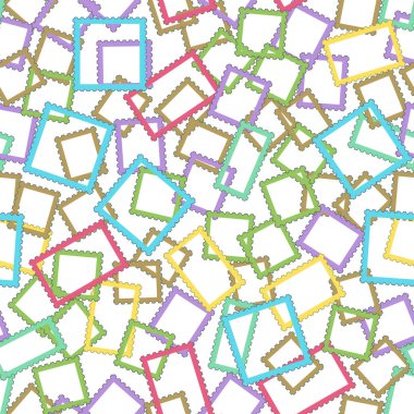 Posta pulları kare desen