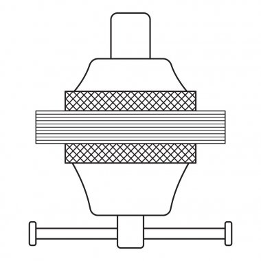 Kelepçe aracı simgesini