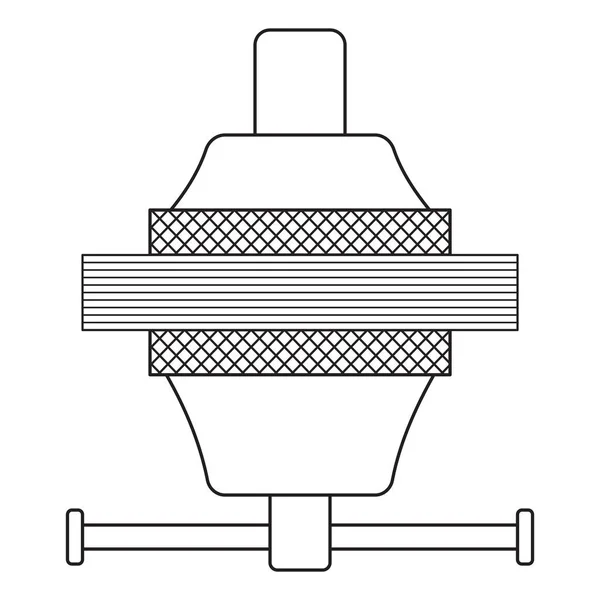 Klemmwerkzeug-Symbol — Stockvektor