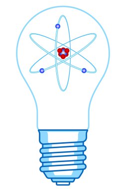 Elektrik ışık ampul illüstrasyon