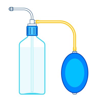 Püskürtücü ampul ile