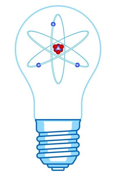 Ilustração lâmpada elétrica —  Vetores de Stock
