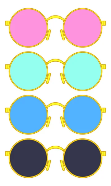 Ilustración de gafas de sol — Archivo Imágenes Vectoriales