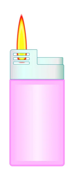 Gaz hafif illüstrasyon — Stok Vektör