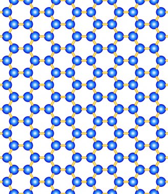 soyut altıgen desen