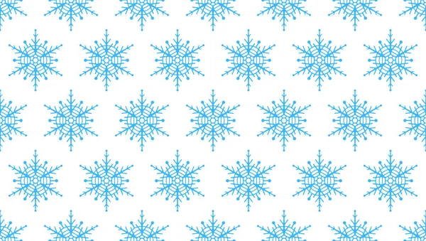 Abstracte sneeuwvlokken ornament — Stockvector