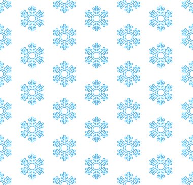 Soyut kar tanesi sembollerinin kusursuz altıgen geometrik deseni