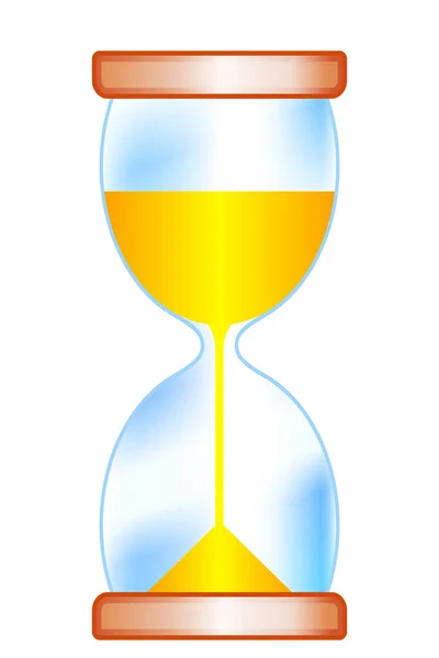 Illustration Icône Horloge Sable — Image vectorielle