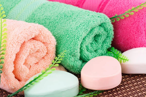 Towels close up picture — Stock Photo, Image