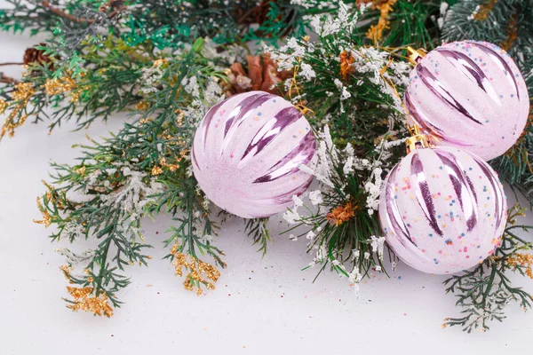 Christmas balls picture — Stock Photo, Image