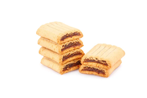 Galletas sobre blanco — Foto de Stock