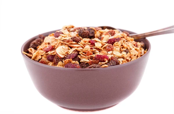Muesli in the bowl — Stock Photo, Image