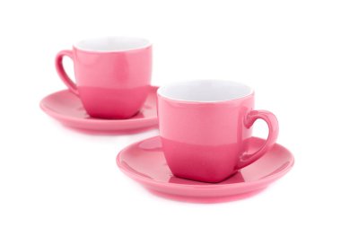 Beyaz üzerine kahve fincanı