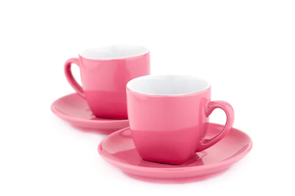 Tazas de café en blanco —  Fotos de Stock