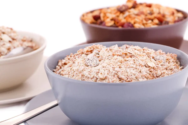 Muesli in the bowls — Stock Photo, Image