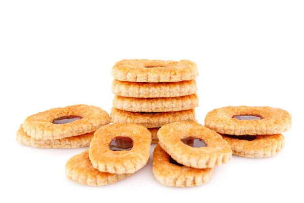 Galletas sobre blanco —  Fotos de Stock