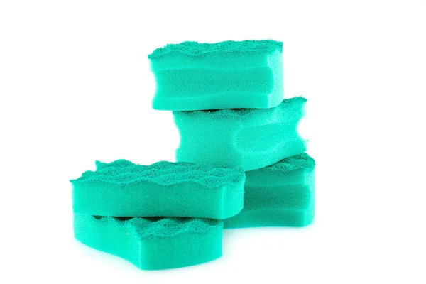 Sponges on white — Stock Photo, Image