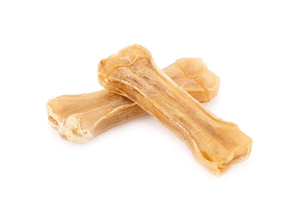 Dog bones on white — Stock Photo, Image