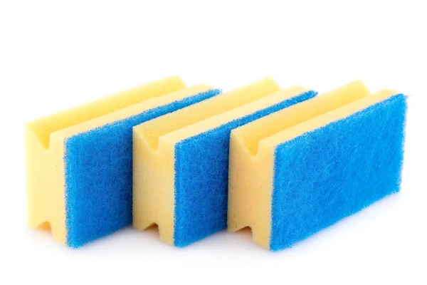 Sponges on white — Stock Photo, Image