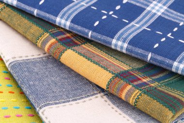  renkli mutfak havlular