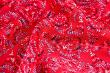 renkli kumaş dokusu