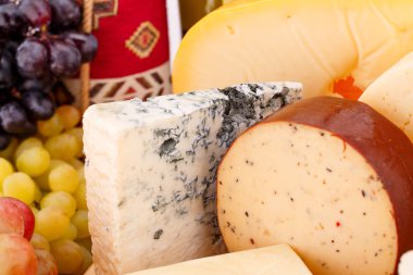 Çeşitli tür peynir