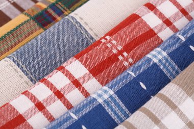 renkli mutfak havlular