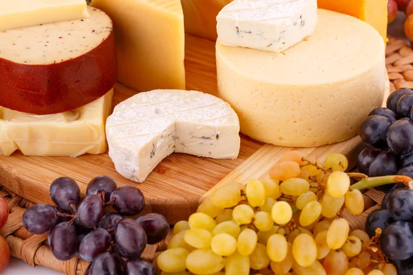Різний тип сиру — стокове фото
