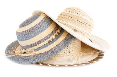 Beyaz üzerine yaz şapka