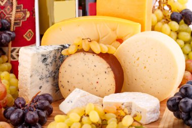 Çeşitli tür peynir