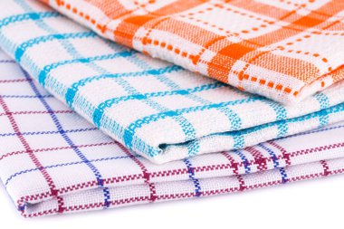 Mutfak havlu yığını