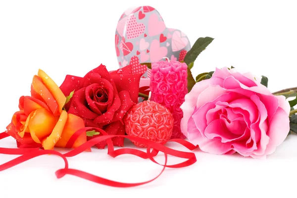 Valentin napi dekoráció — Stock Fotó