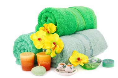 Spa havlu ile ayarla