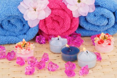 Spa havlu ile ayarla