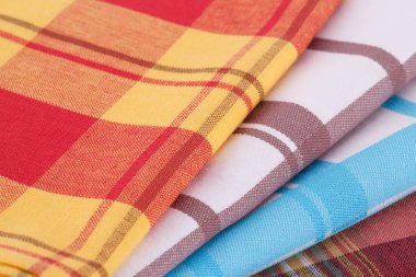 Mutfak havlu yığını