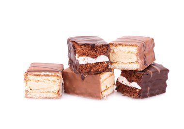 Beyaz çikolatalı bisküvi