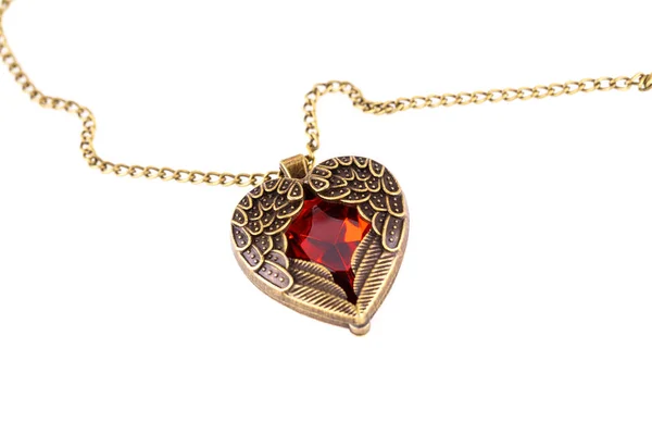 kolye üzerinde beyaz