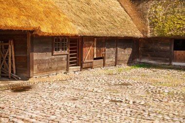 İsveç'te geleneksel çiftlik evi